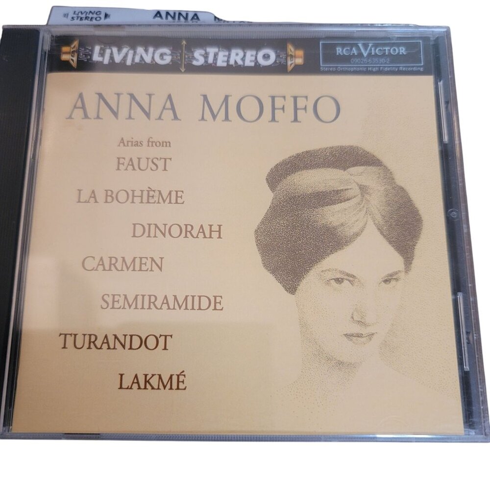 Anna Moffo CD Arias La Bohème/Dinorah/Carmen/Semiramide RCA Victor Living Stereo